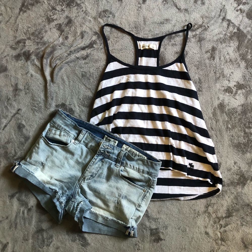 Abercrombie kid’s striped tank top